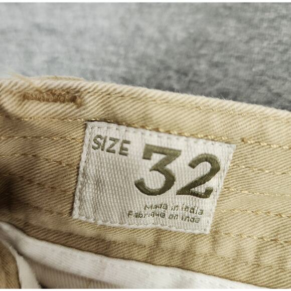 Timberland Cargo Short sz 32 Men Classic Fit Beige 9" 100% Cotton Hiking Camping - Picture 4 of 11